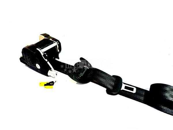 Cinturon delantero izquierdo con pretensor de Volkswagen Transporter T6.1 (7E5857805B) - Imagen 2